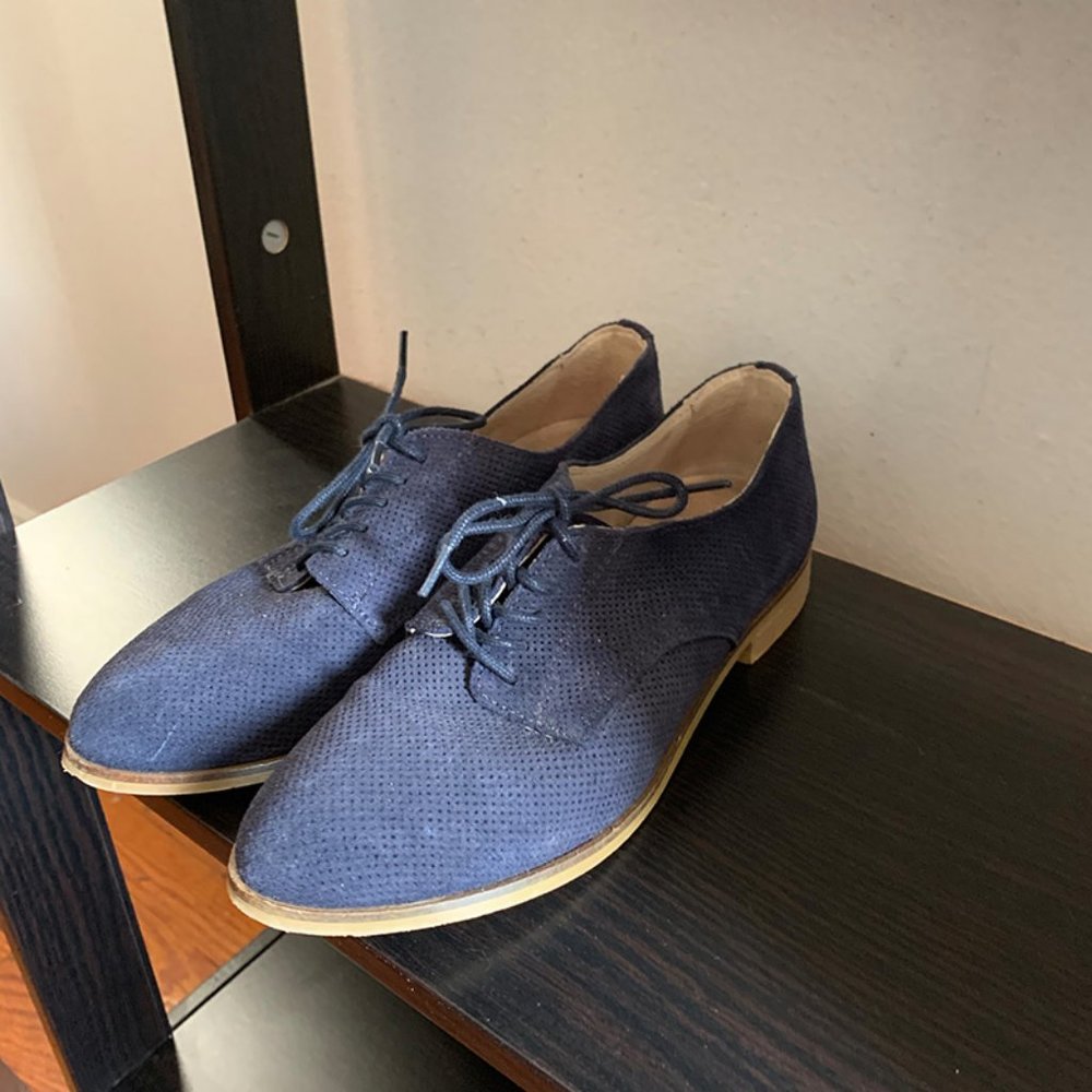 Blue Suede Shoes by Foreva